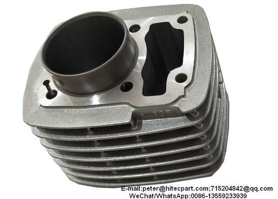 গুণ  Silver Motorcycle Engine Block CB125 / KYY125 Dia.52.4mm Precise Machining Size কারখানা