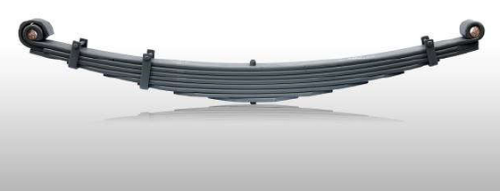 60Si2Mn উপাদান পাতা স্প্রিং 80 * 16mm আকার 8pcs / সেট ISUZU 30T সাসপেনশন উপাদান জন্য